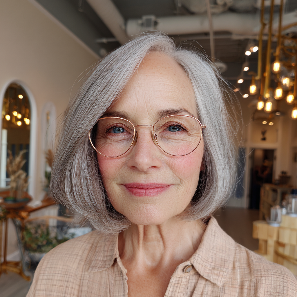 Stylish Textured Bob with Subtle Waves