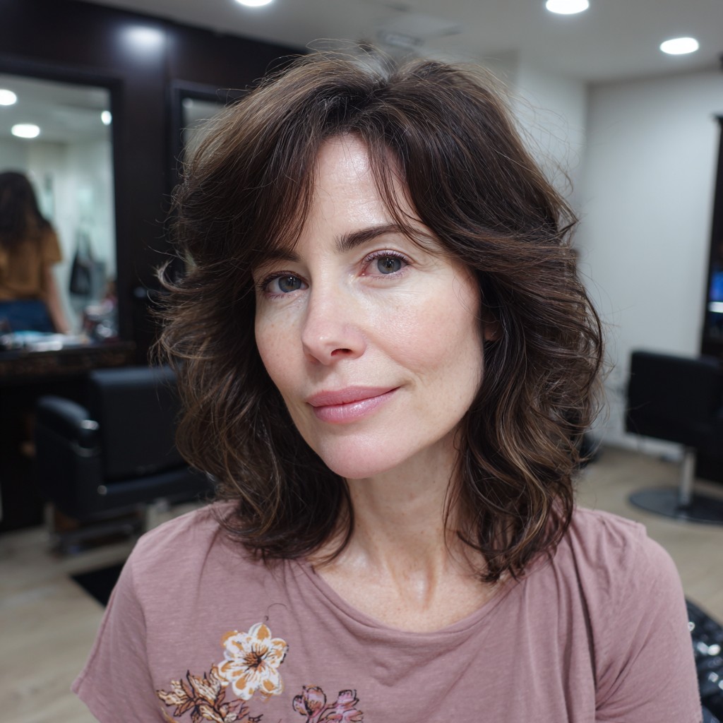 Textured Wavy Cut with Soft Layers