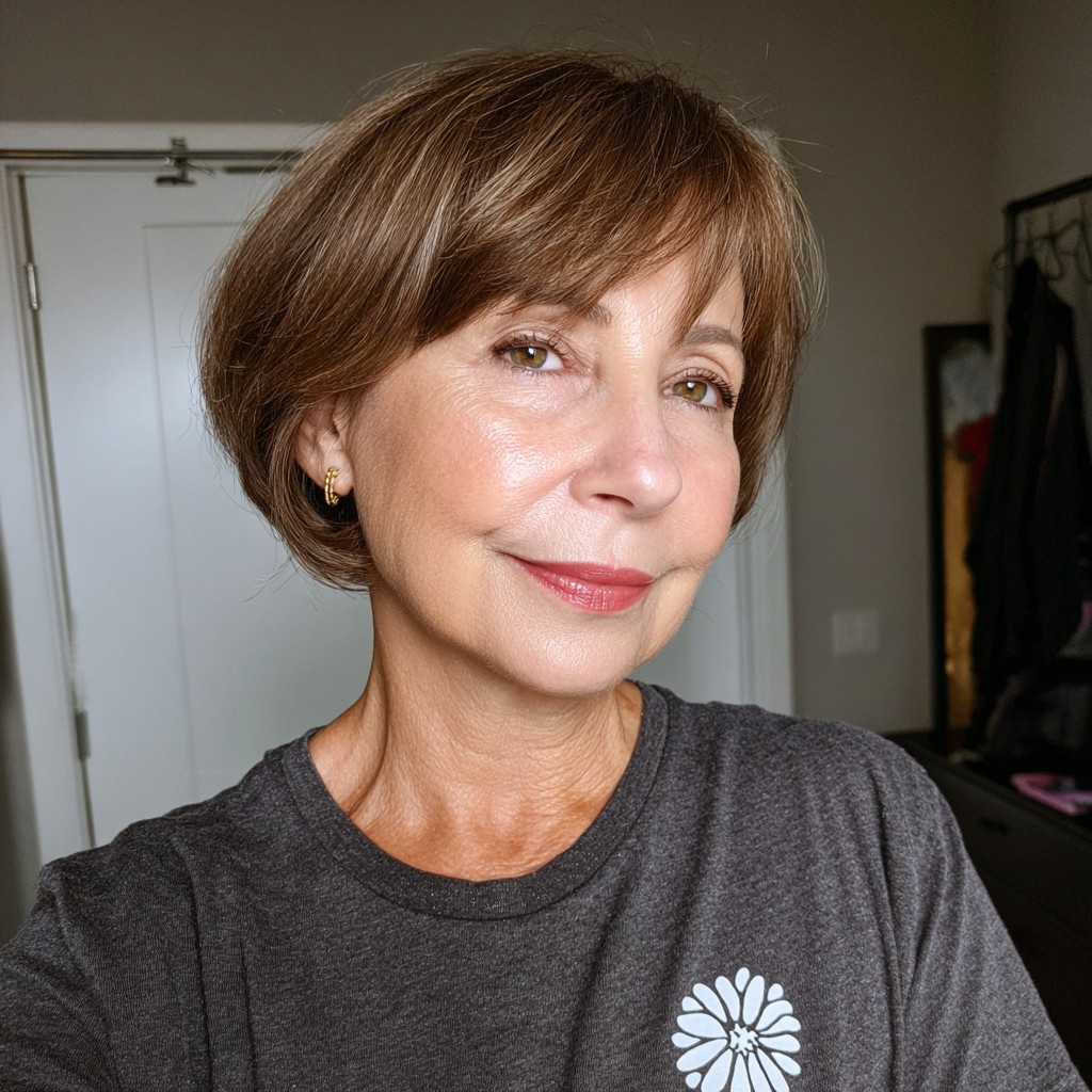 Modern Textured Bob with Soft Layers