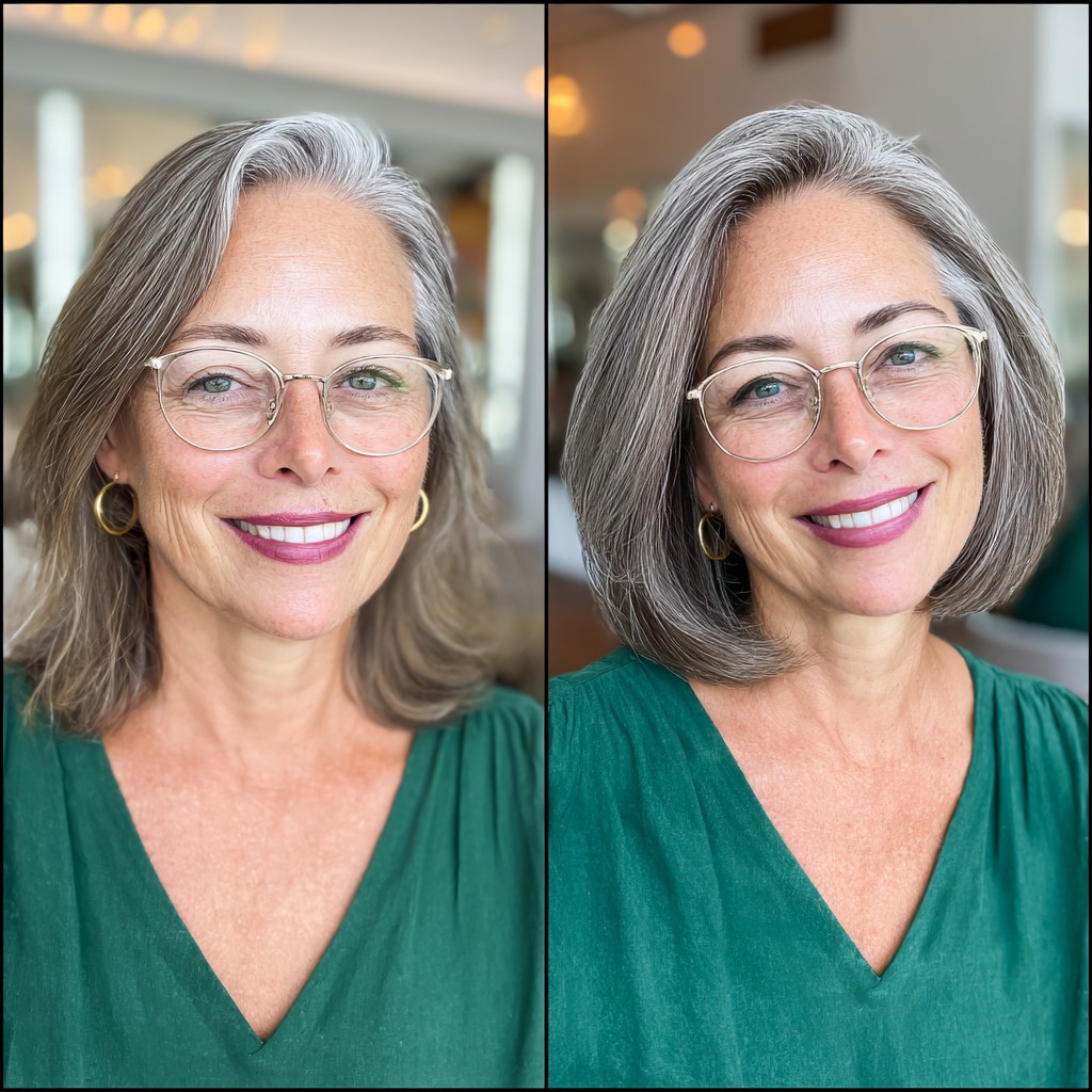 Chic Neck-Length Bob with Soft Layers