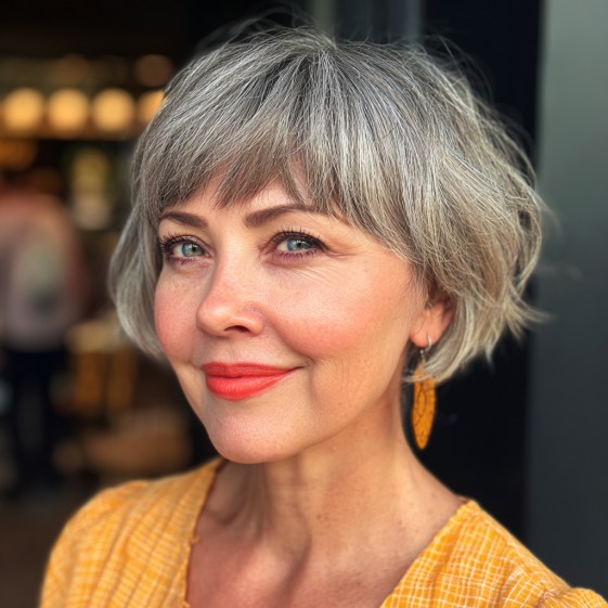 Chic Soft Textured Pixie with Subtle Layers