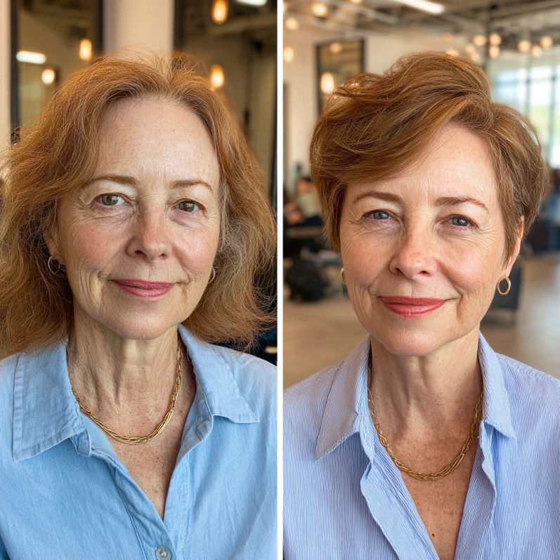 Chic Textured Short Bob with Soft Layers