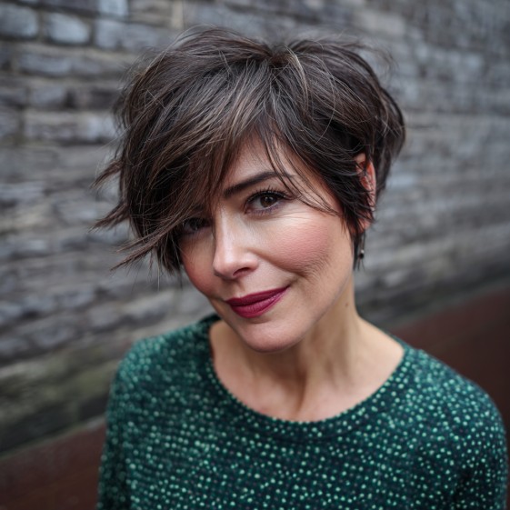 Chic Tousled Pixie Bob with Textured Layers