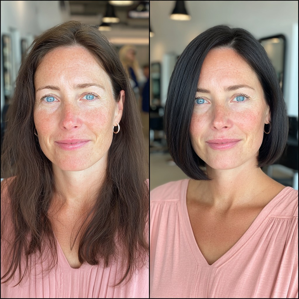 Sleek Classic Silhouette Bob with Subtle Movement