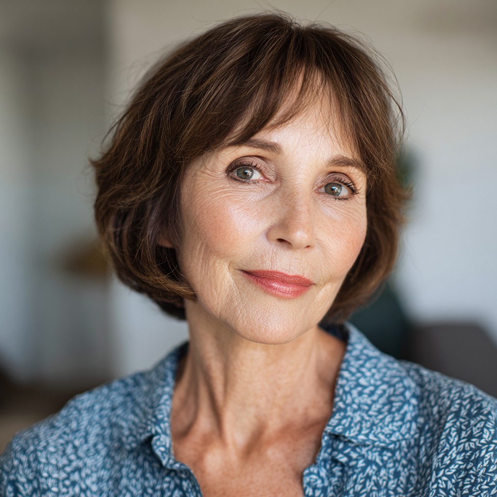 Textured Lob with Soft Face-Framing Layers