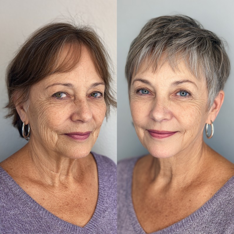 Textured Wispy Pixie with Soft Layers