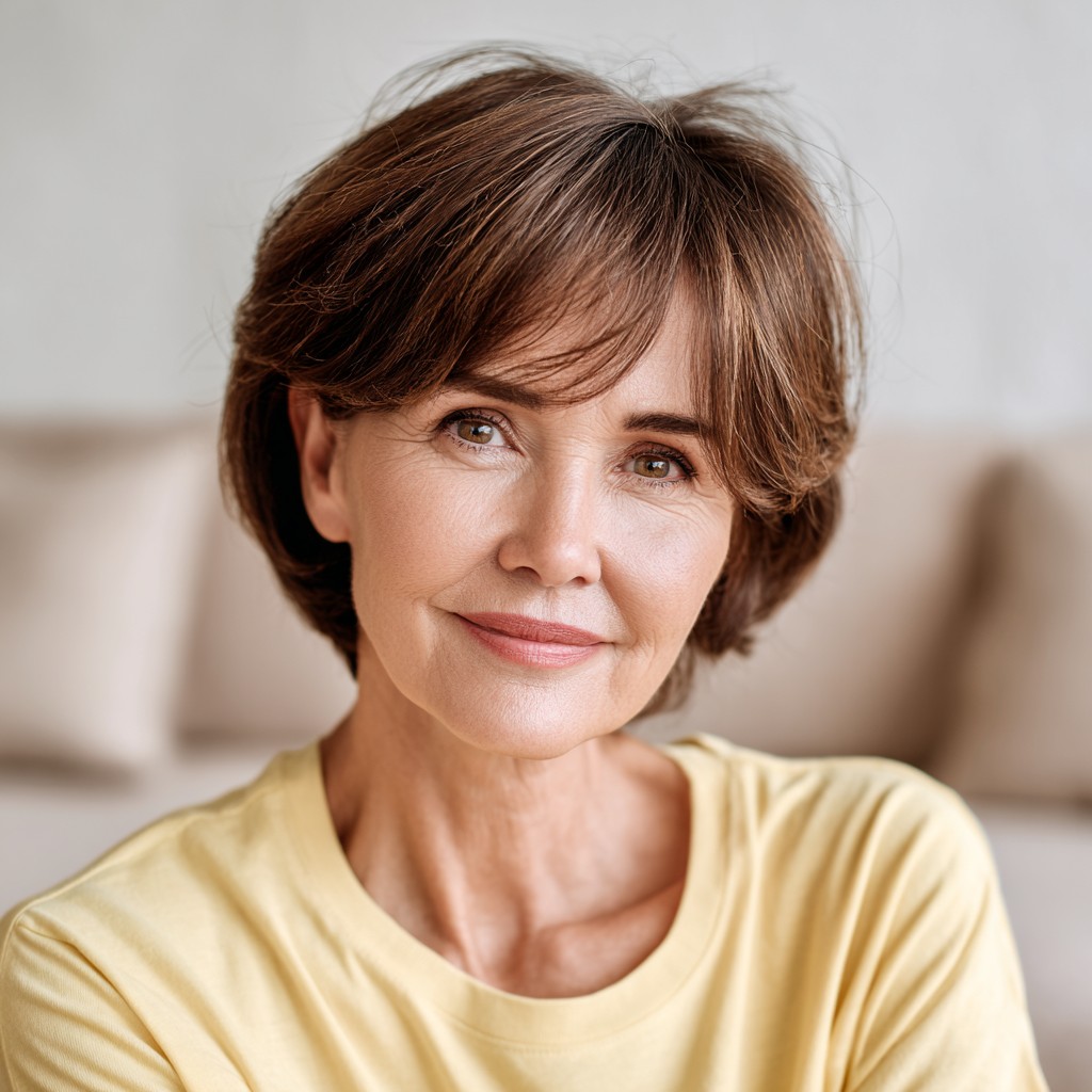 Chic Soft Textured Bob with Subtle Layers