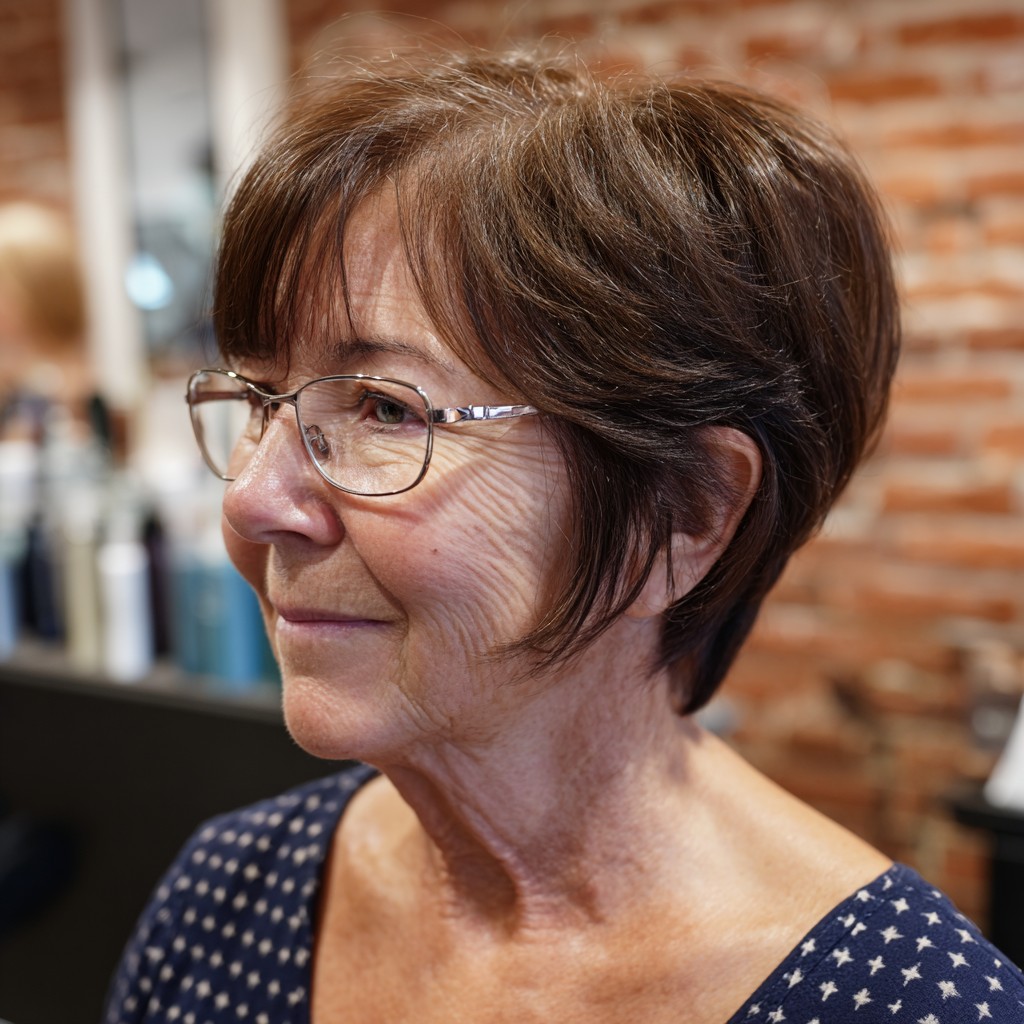 Chic Textured Short Cut with Soft Layers
