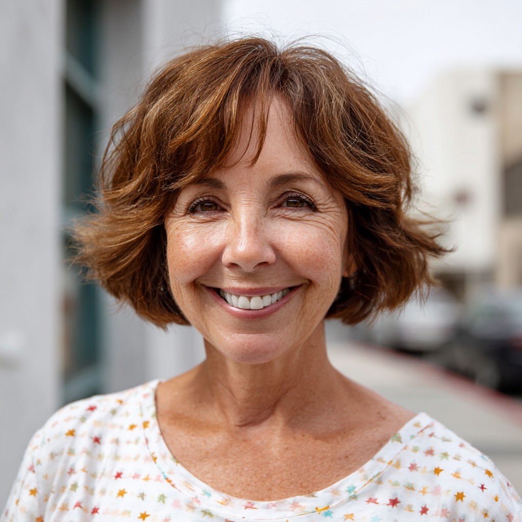 Chic Textured Short Cut with Soft Waves
