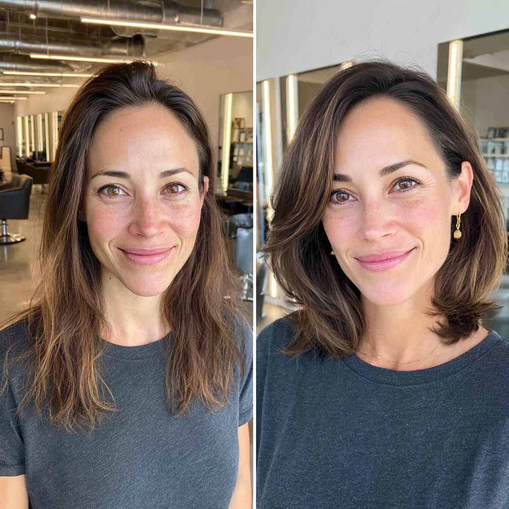 Modern Soft Layered Cut with Gentle Movement