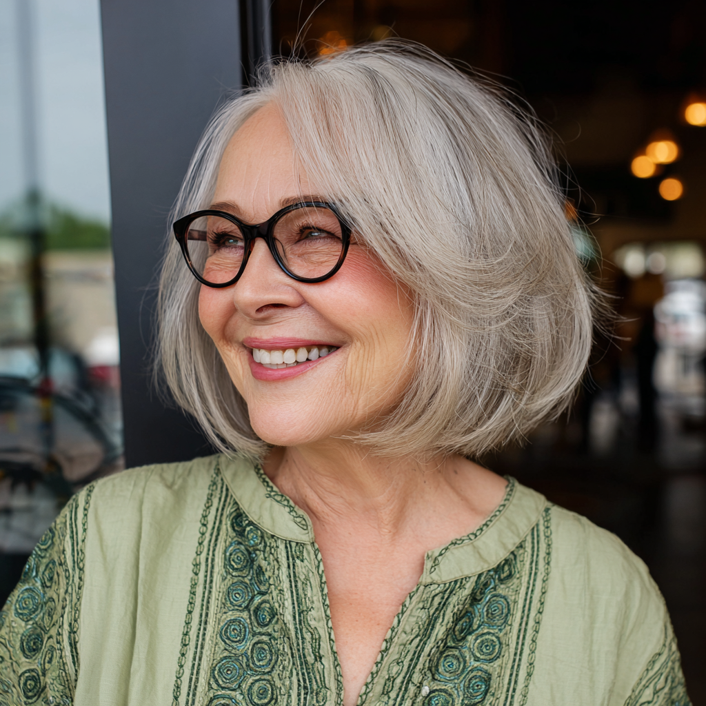 Stylish Soft Bob with Subtle Volume