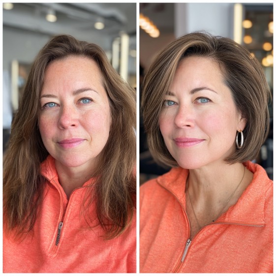 Chic Blunt Bob with Soft Layers