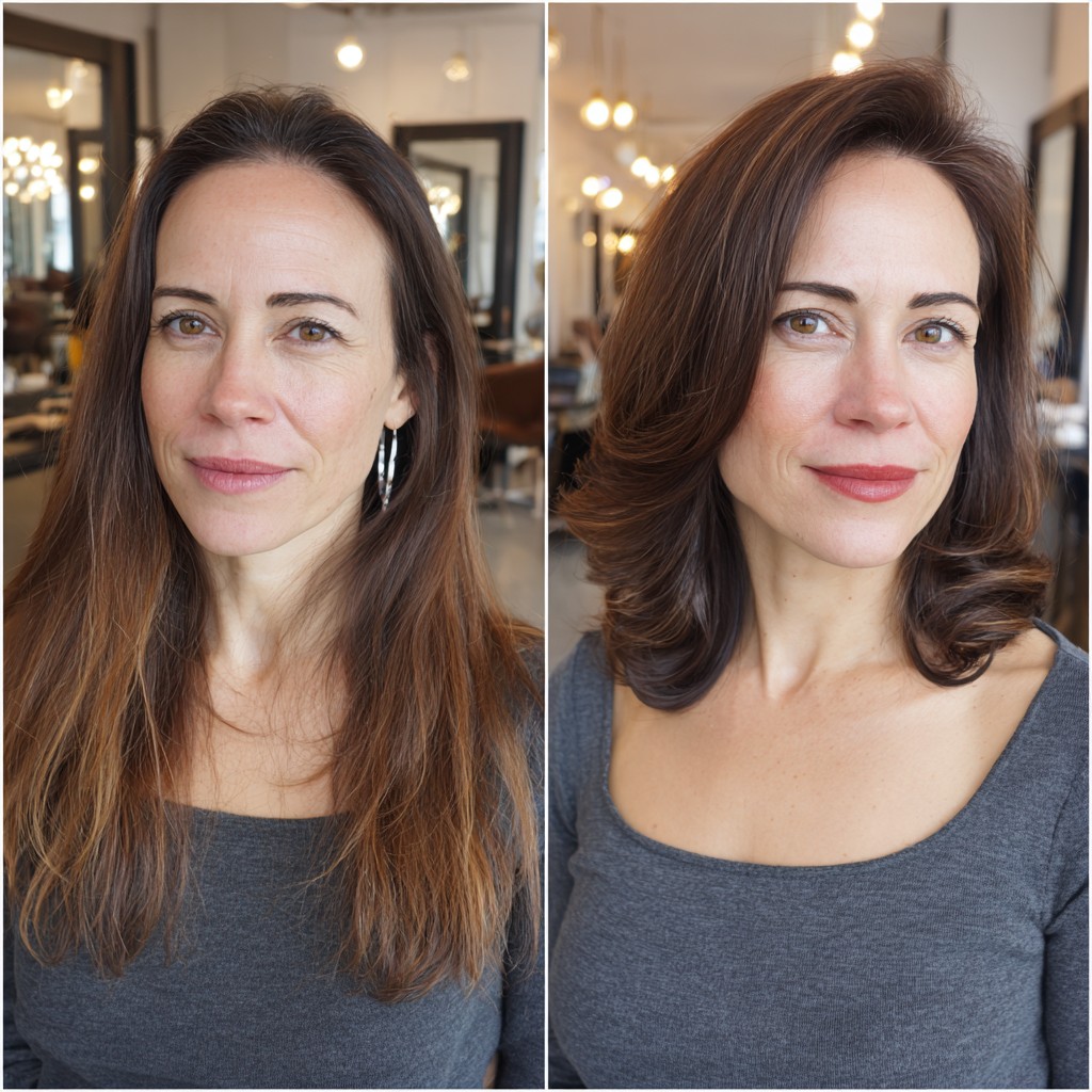 Chic Layered Cut with Soft Volume
