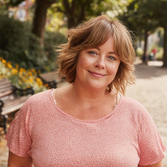 Chic Textured Shoulder-Length Cut with Soft Layers