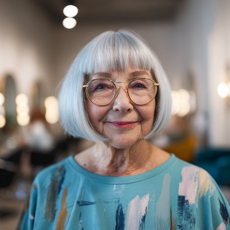 Classic Jaw-Length Bob with Subtle Textured Layers