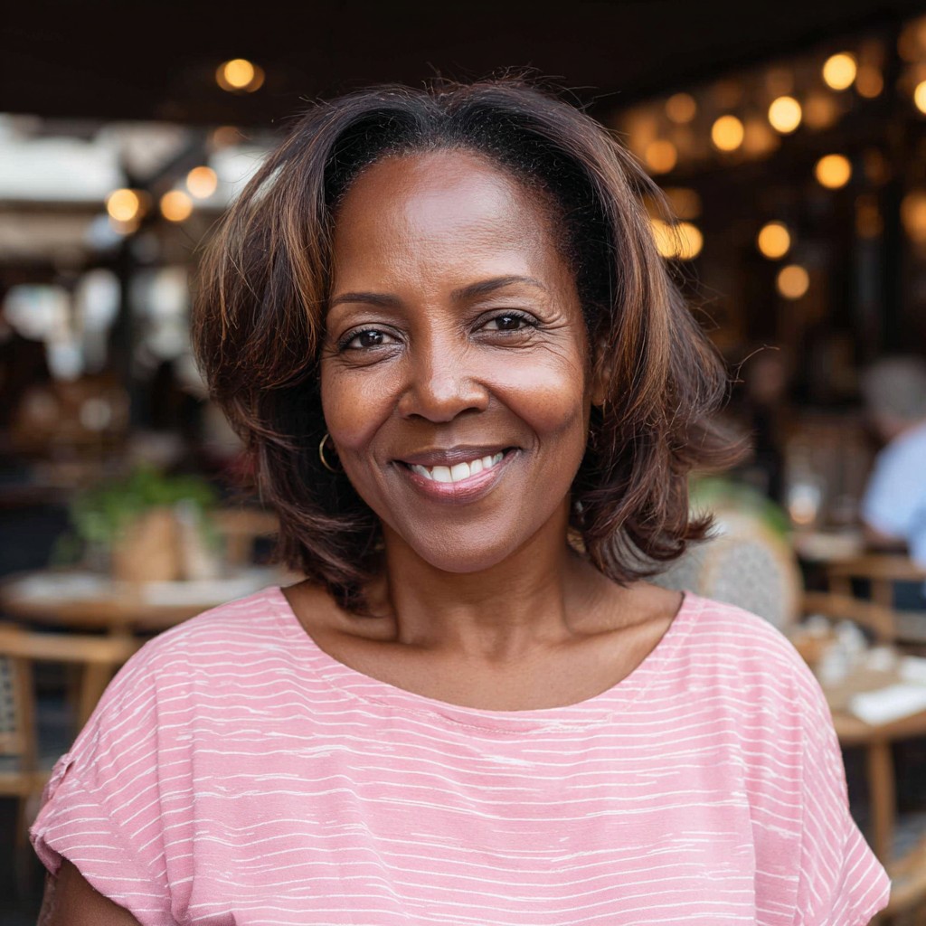 Classic Layered Bob with Subtle Highlights