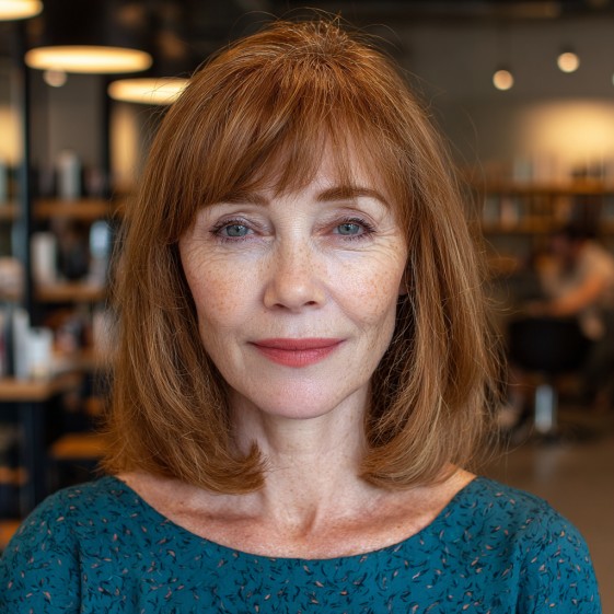 Classic Textured Bob with Subtle Layers