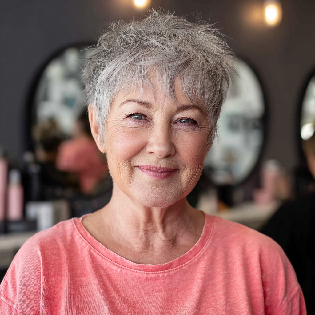 Edgy Textured Pixie with Soft Volume