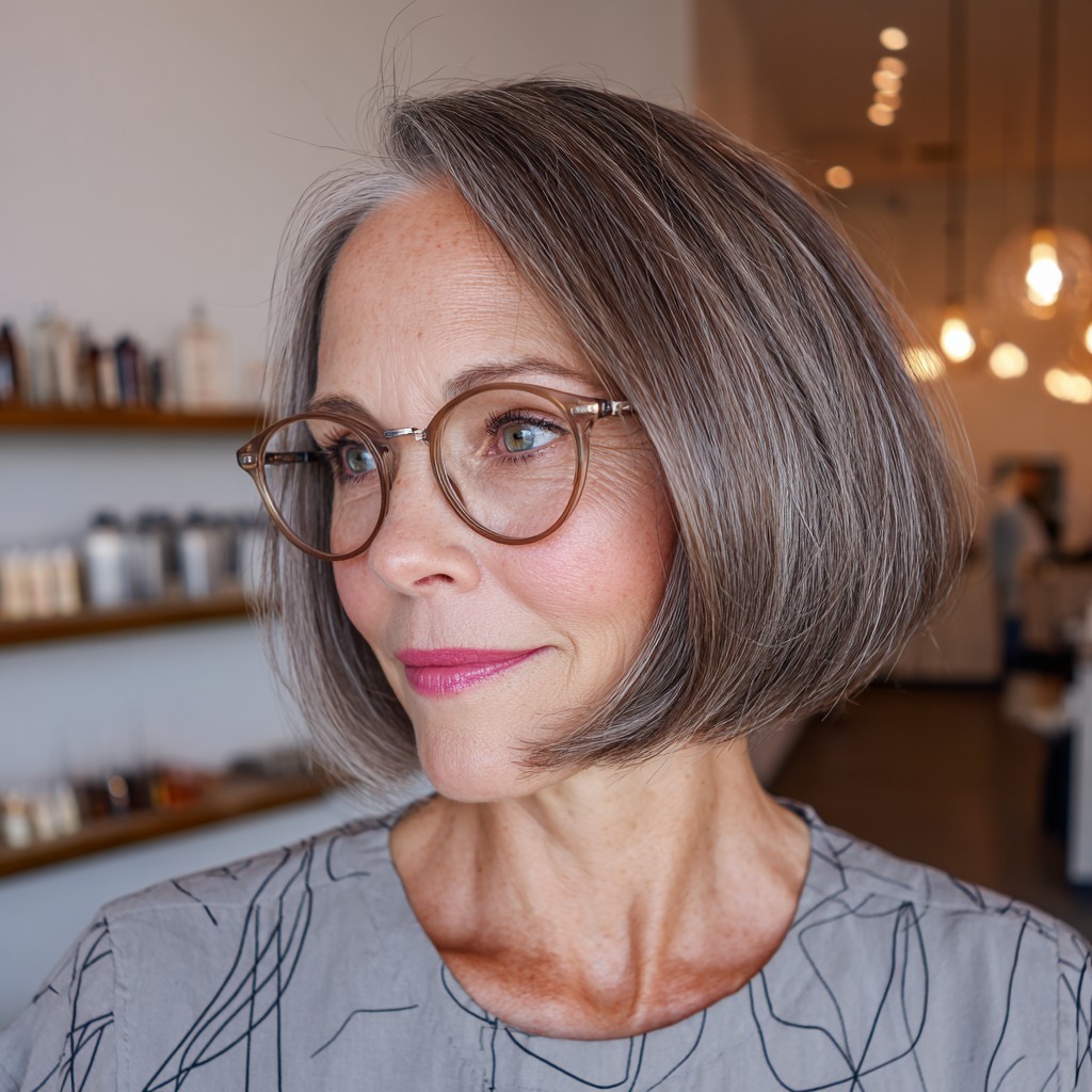 Modern Textured Bob with Soft Layers