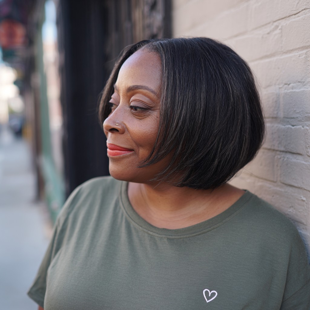 Sleek Layered Bob with Soft Movement
