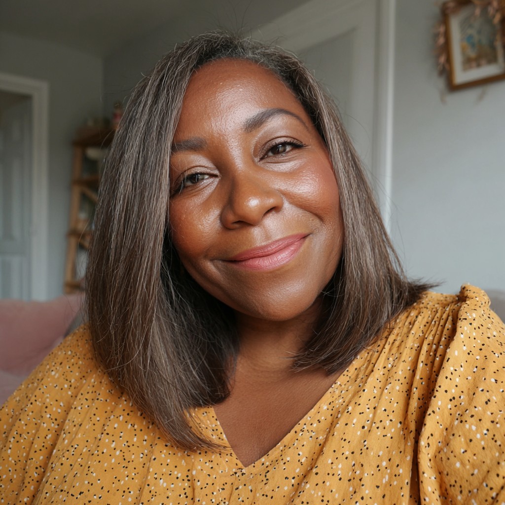Subtle Caramel-Toned Long Bob with Soft Layers