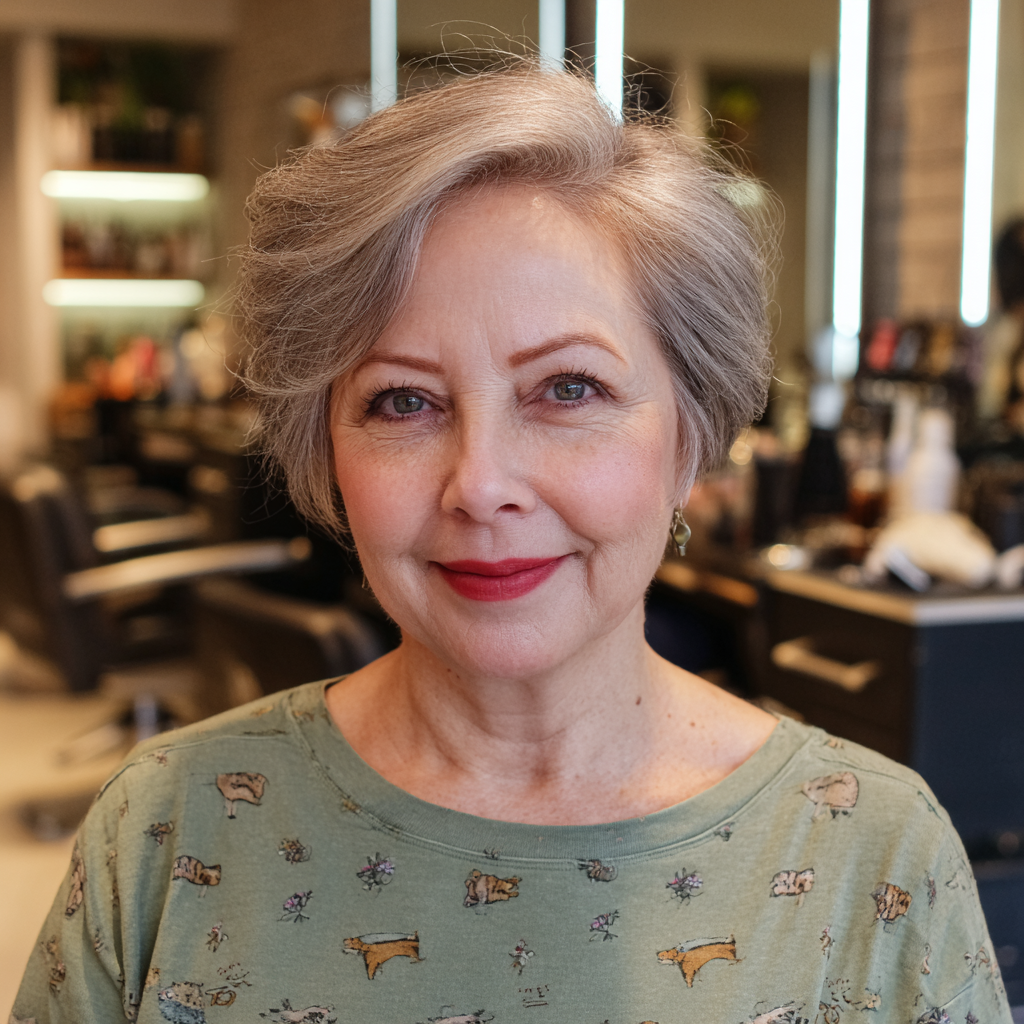 Chic Textured Pixie Cut with Soft Layers