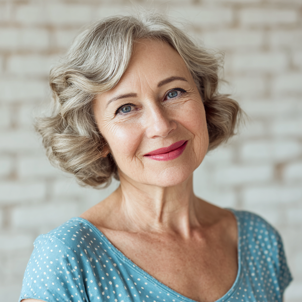 Chic Short Curly Cut with Soft Movement