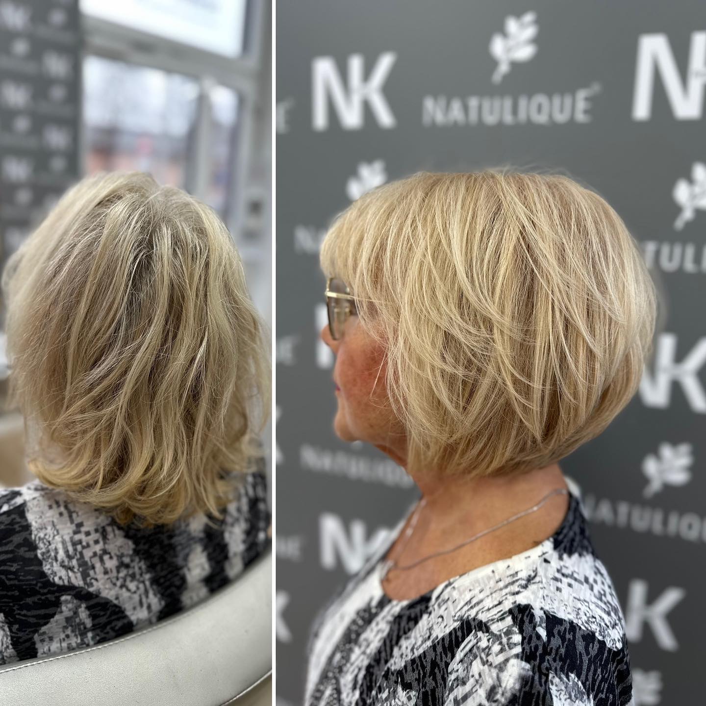 Choppy Textured Bob with Subtle Layers