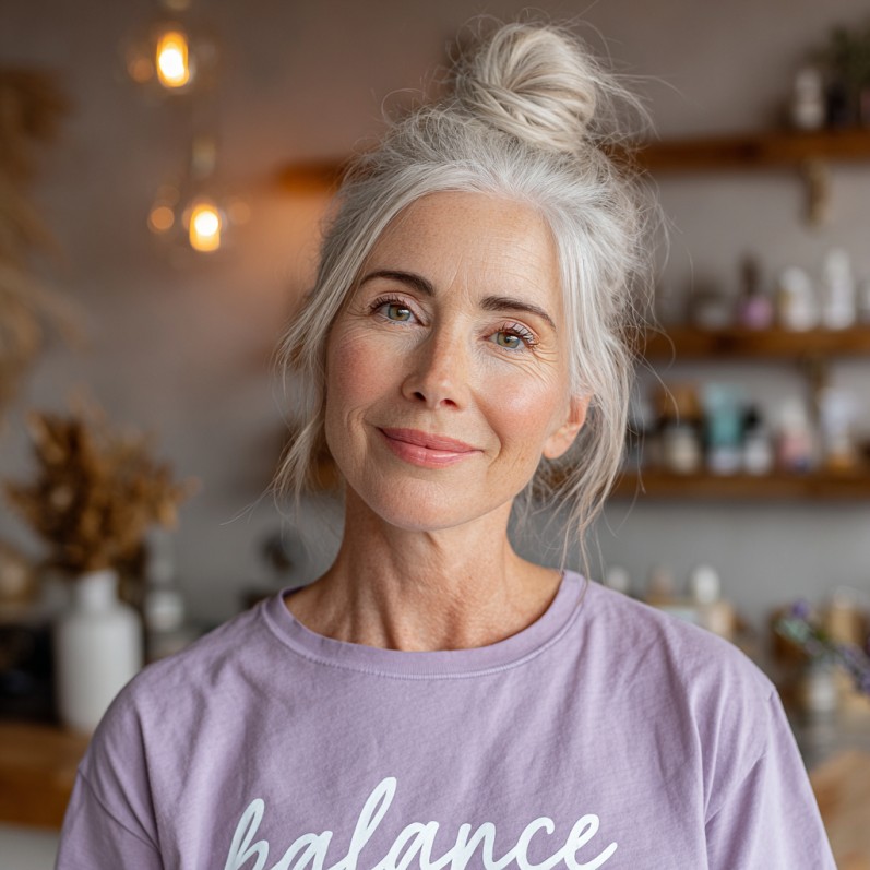 Effortless Top Knot with Soft Face-Framing Strands