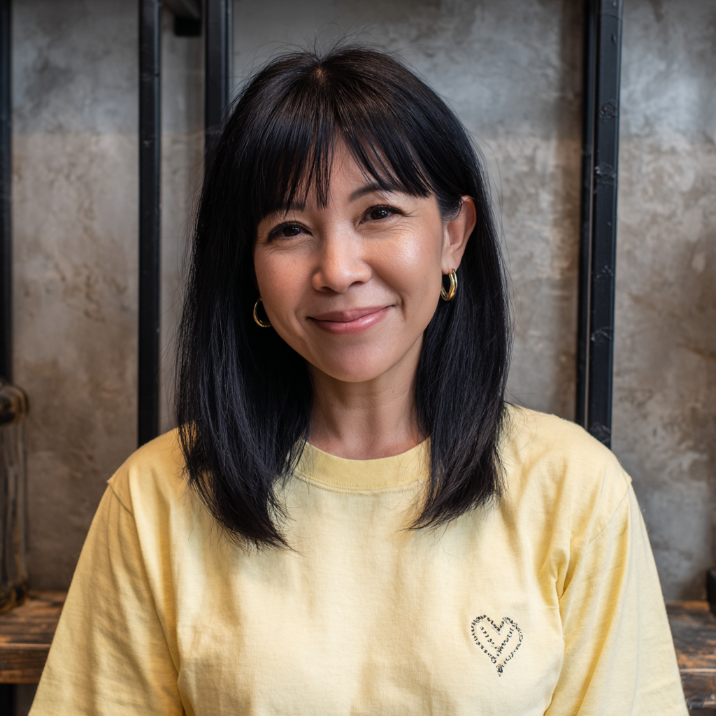 Elegant Straight Cut with Soft Face-Frame Layers