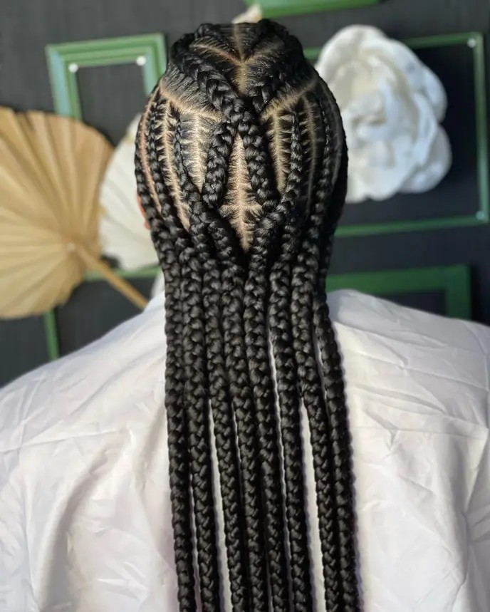 Intricate Feed-in Braids with Unique Patterning