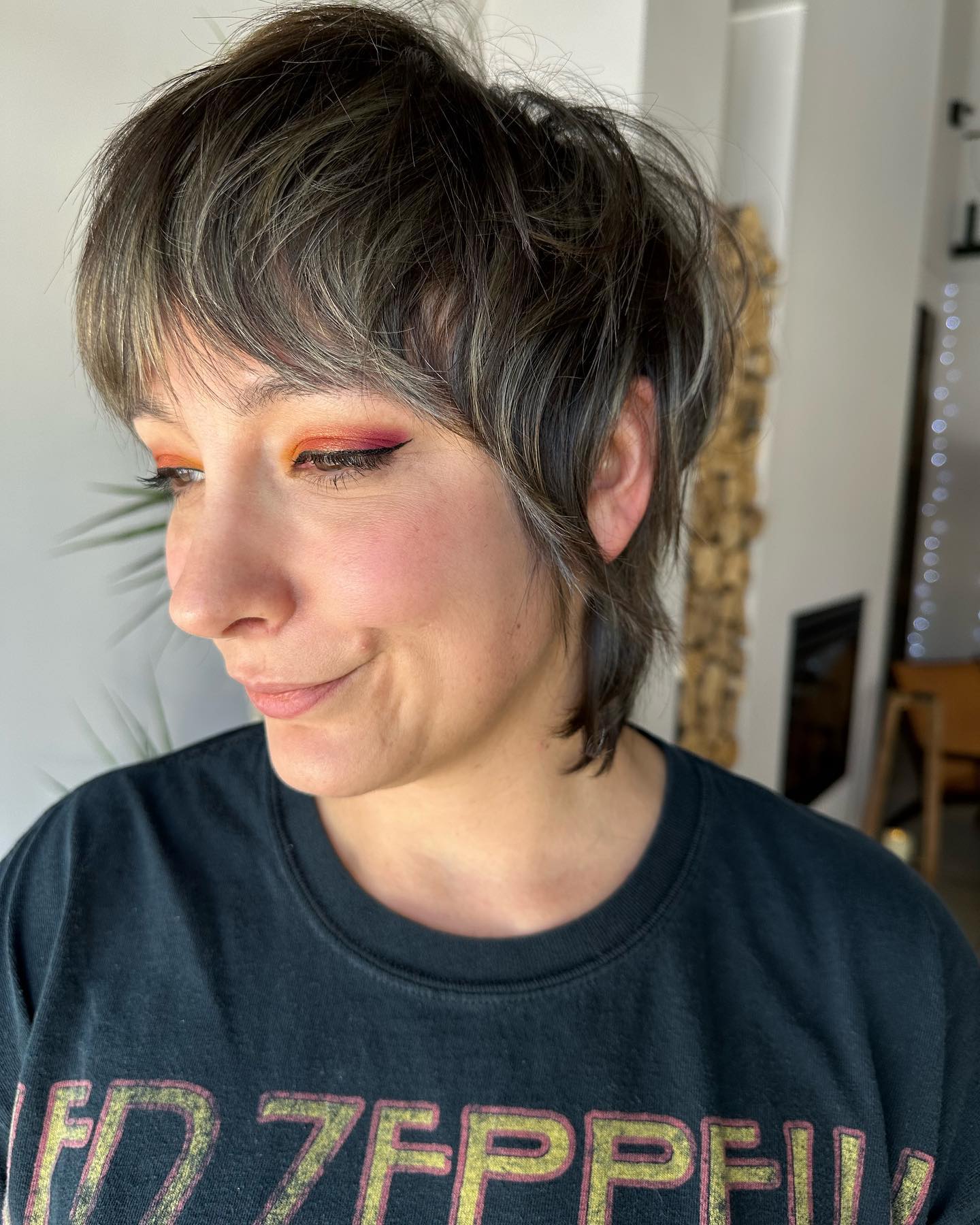 Textured Ashy Mixie with Playful Layers