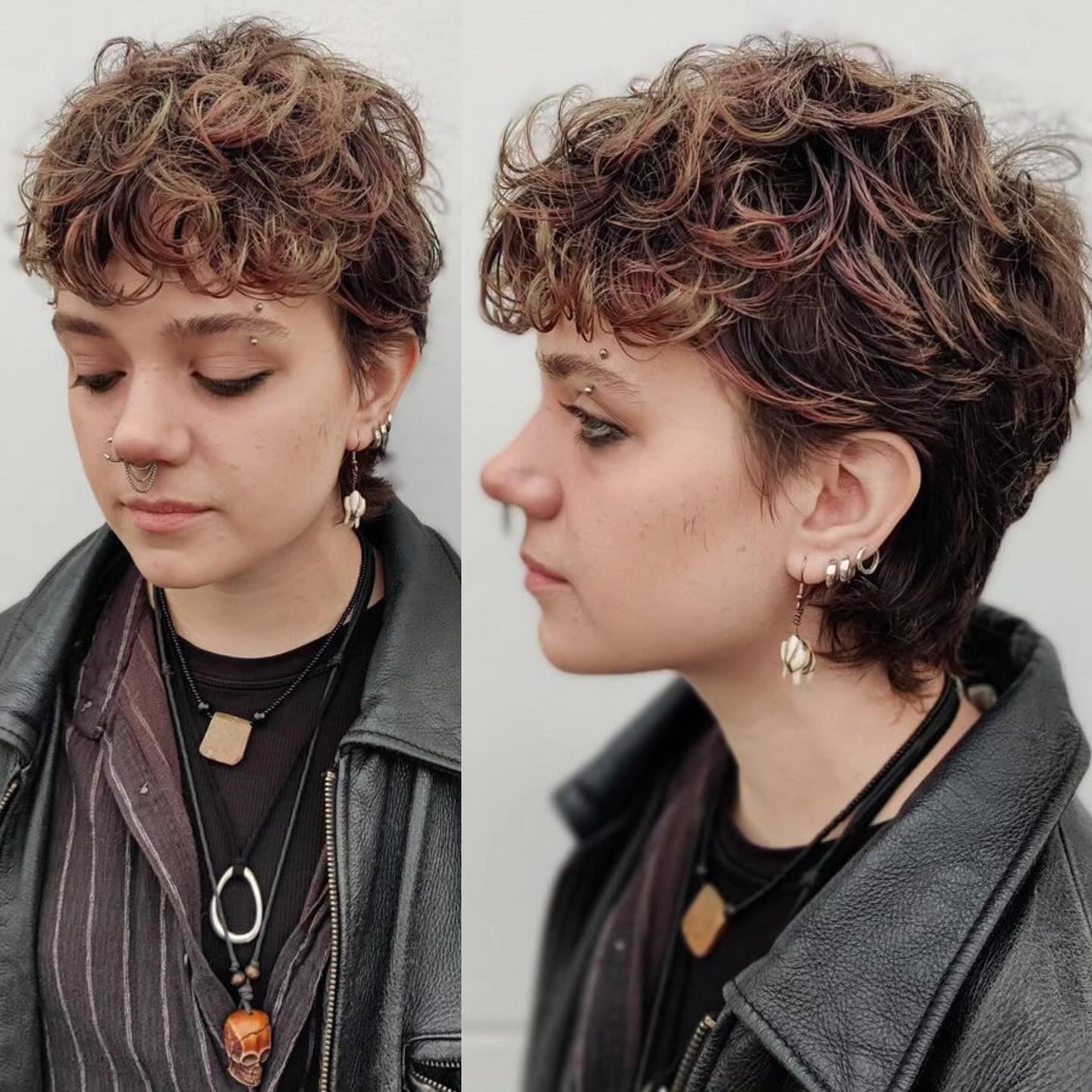 Textured Modern Mixie with Colorful Highlights