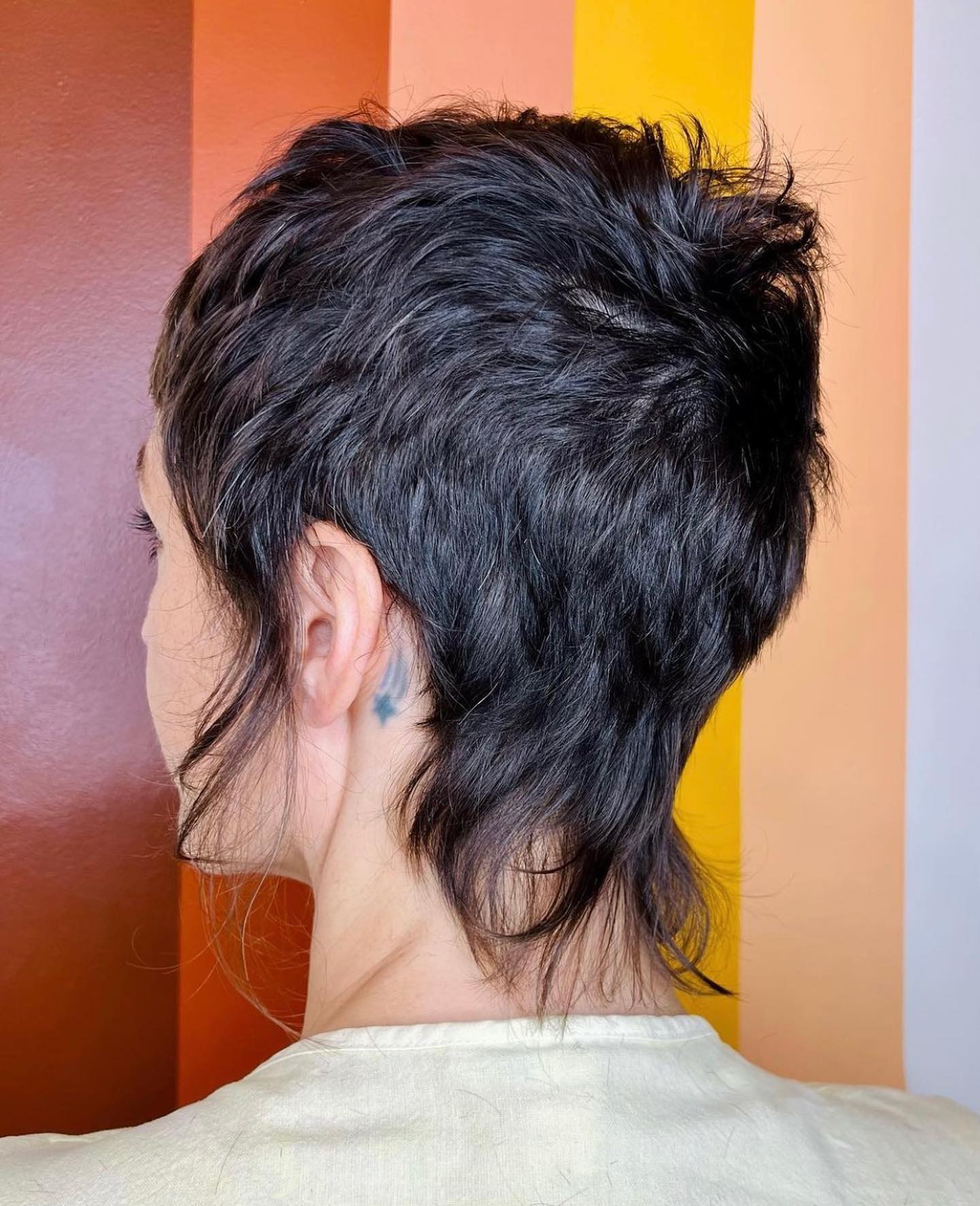 Textured Modern Mixie with Edgy Layers