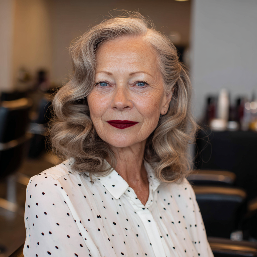 Vintage Glamour with Soft Waves