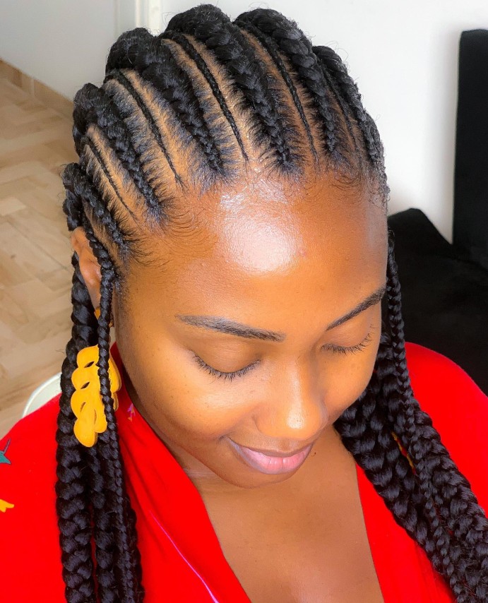 Bold Stitch Braids with Defined Texture