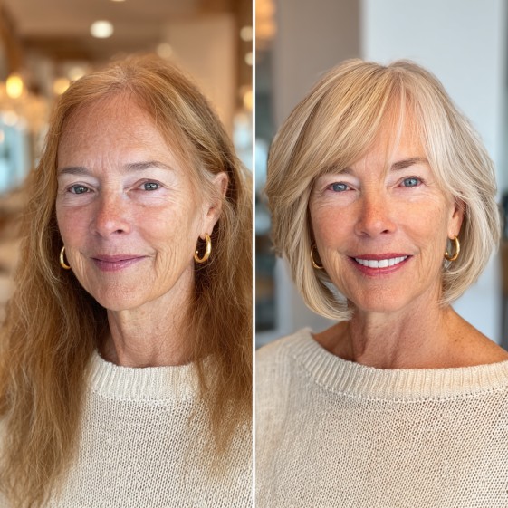 Chic Textured Bob with Soft Layers