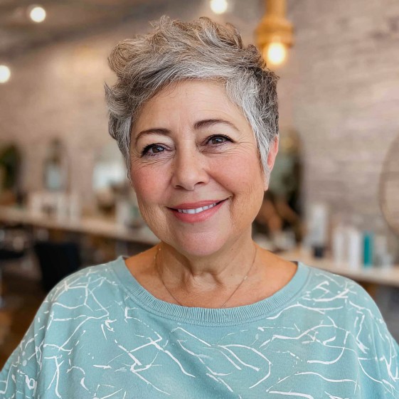 Textured Pixie Cut with Soft Volume