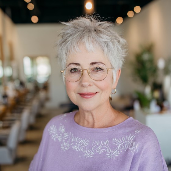 Chic Textured Pixie with Soft Layers