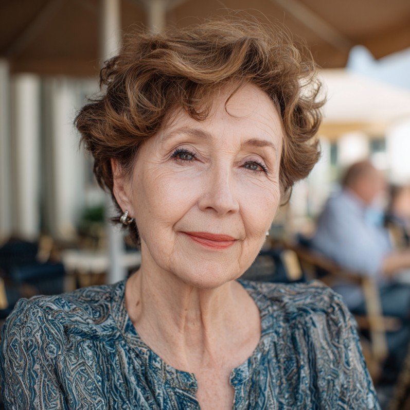 Charming Curly Pixie Cut with Soft Volume