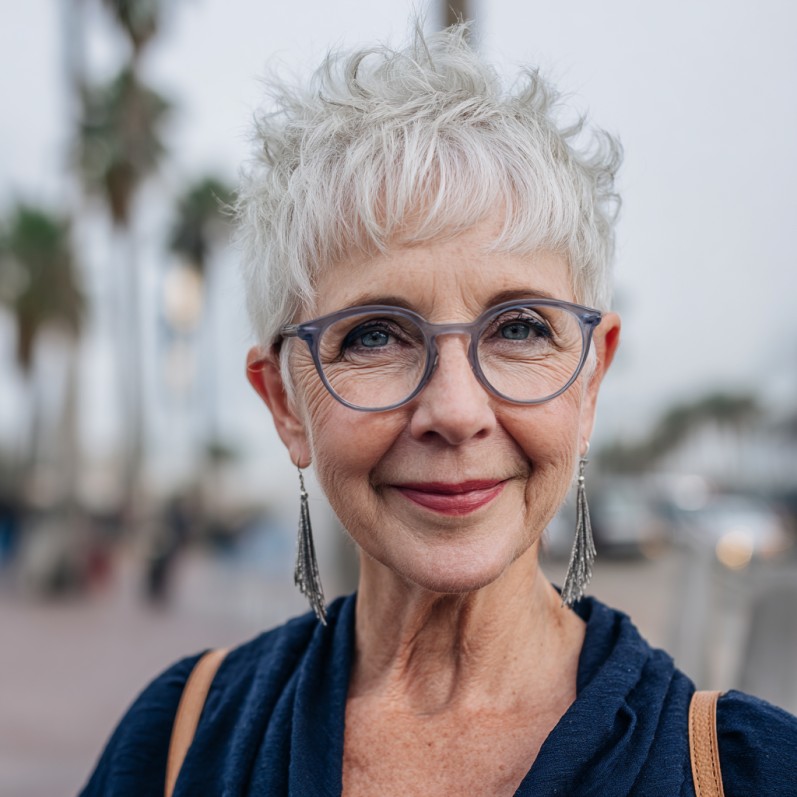 Chic Short Textured Pixie Cut with Soft Volume