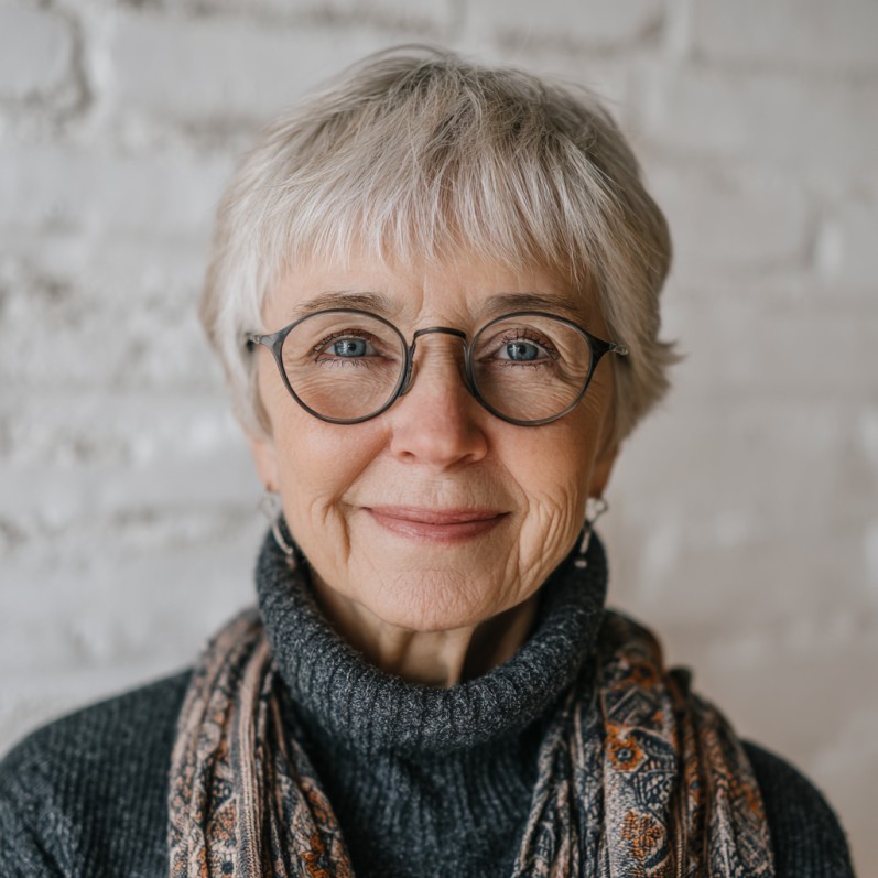 Textured Short Crop with Soft Bangs