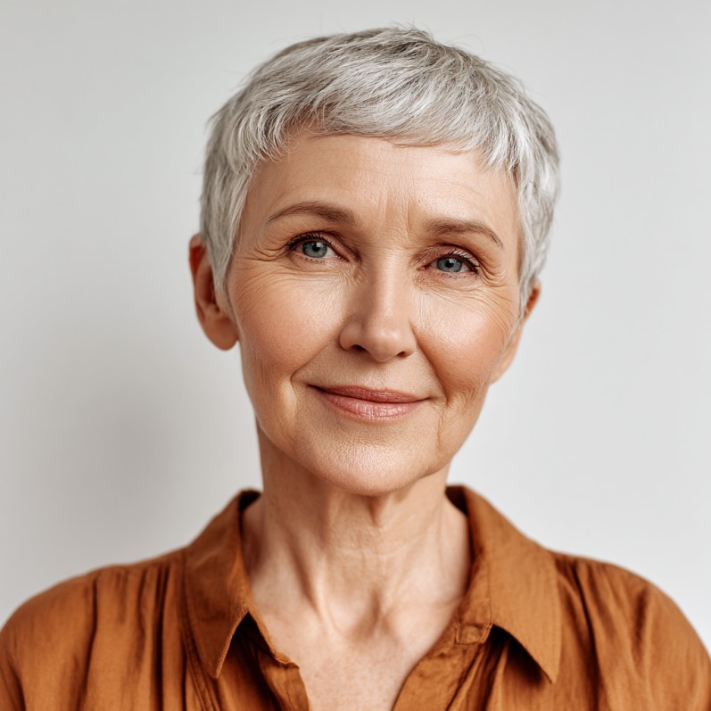 Textured Short Pixie with Soft Edges