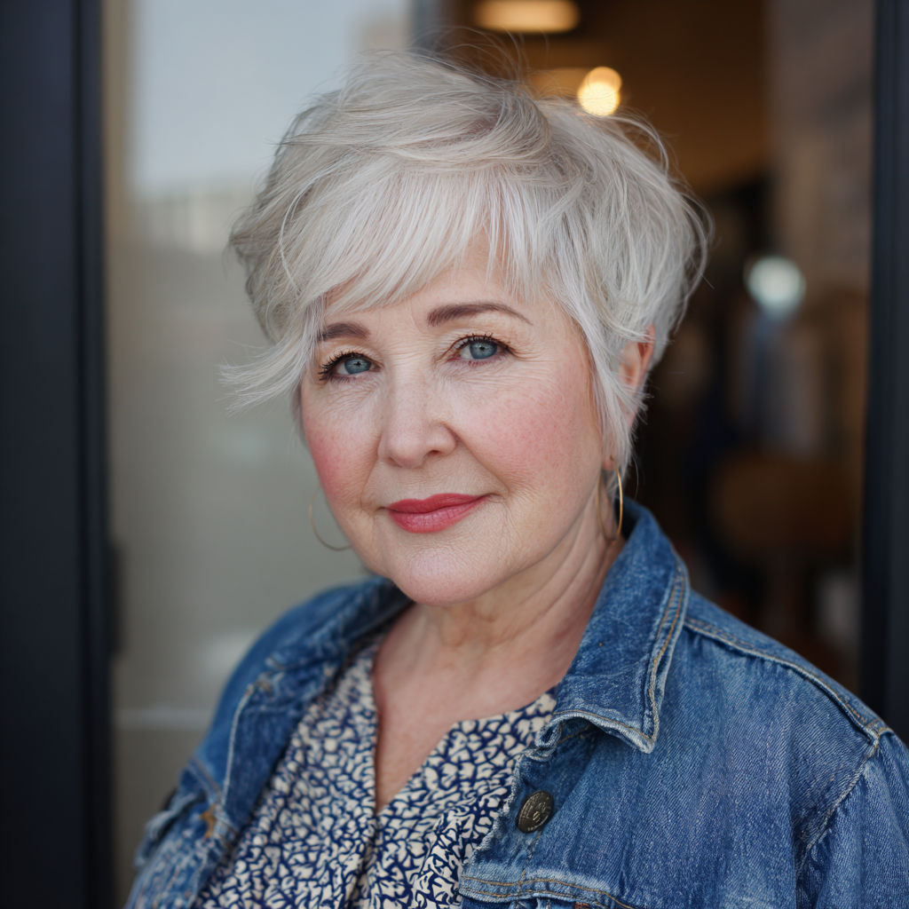 Chic Short Textured Pixie Cut with Subtle Layers