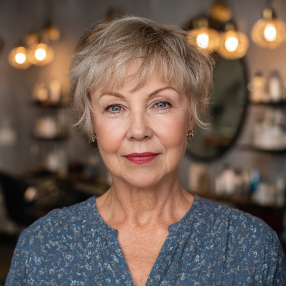 Chic Textured Pixie Cut with Airy Layers