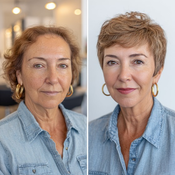 Chic Textured Pixie Cut with Soft Layers