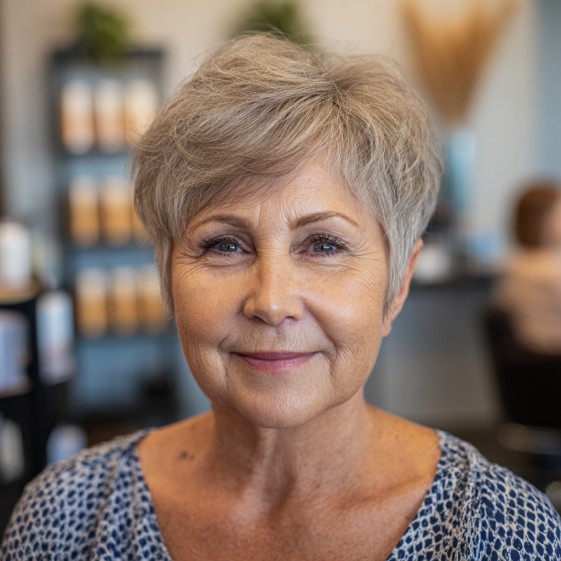 Chic Textured Pixie Cut with Soft Volume