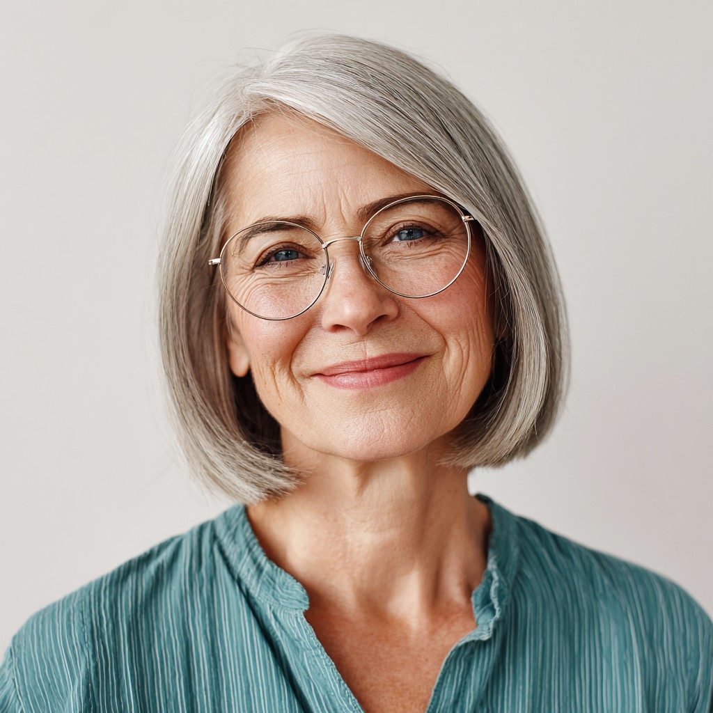 Classic Blunt Bob with Soft Edges