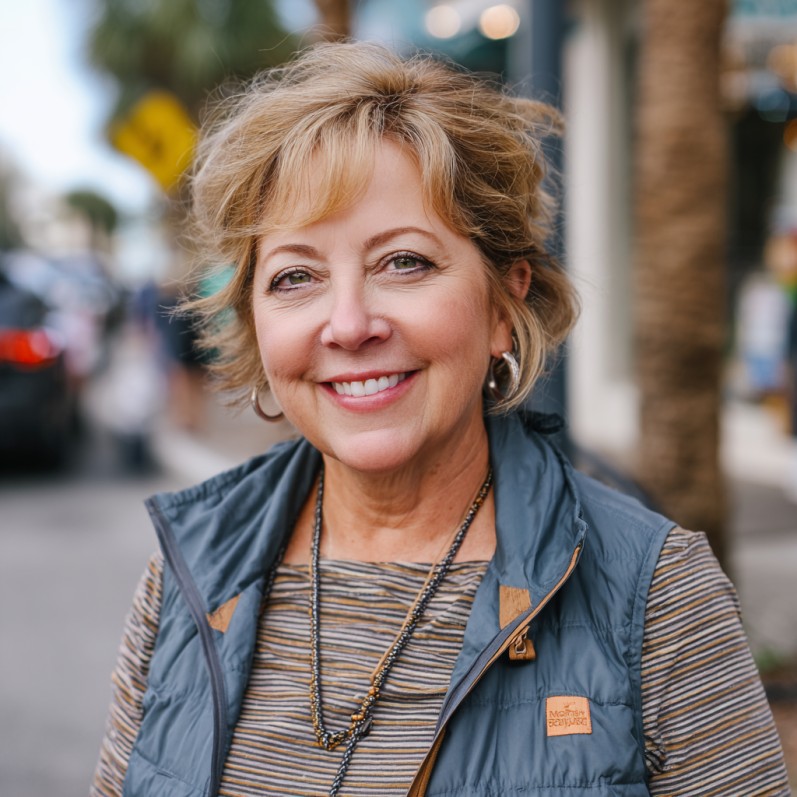 Layered Golden Bixie Cut with Face-Framing Softness