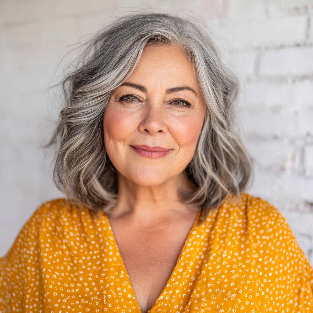 Stylish Textured Bob with Subtle Highlights